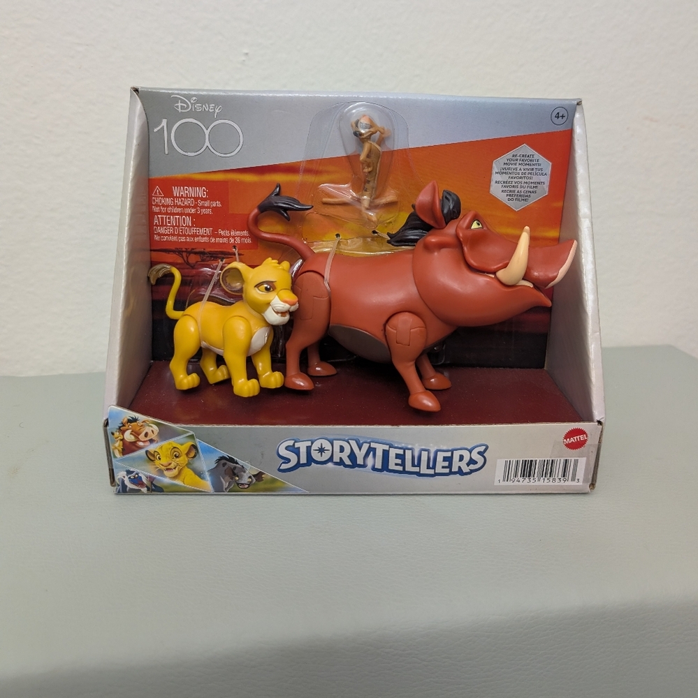 Disney 100 Storytellers Lion King Toy Set